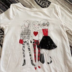 White Long sleeve T-shirt